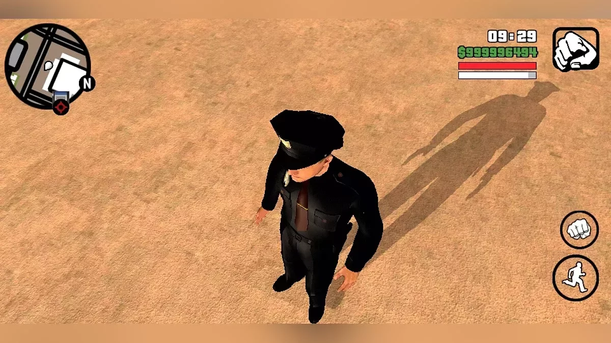 Cole Phelps police suit outfit / GTA San Andreas (iOS, Android)