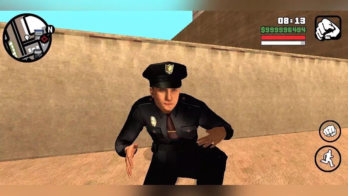 Cole Phelps police suit outfit / GTA San Andreas (iOS, Android)