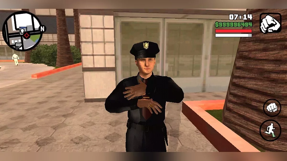 Cole Phelps police suit outfit / GTA San Andreas (iOS, Android)