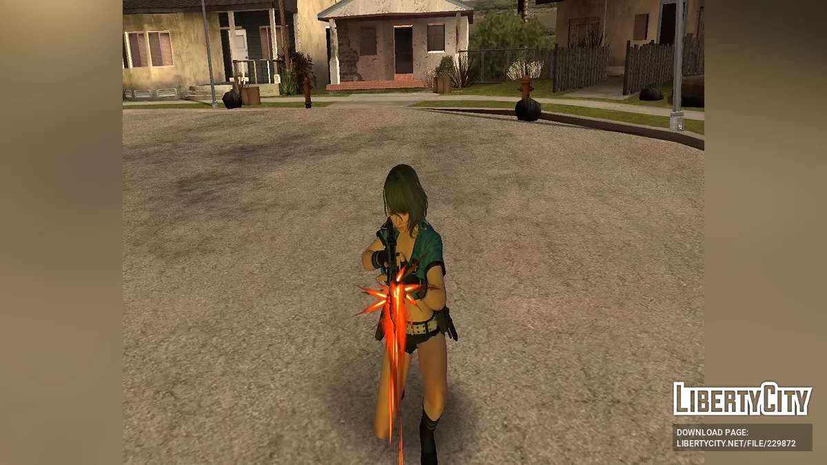 Tamaki police suit outfit / GTA San Andreas (iOS, Android)
