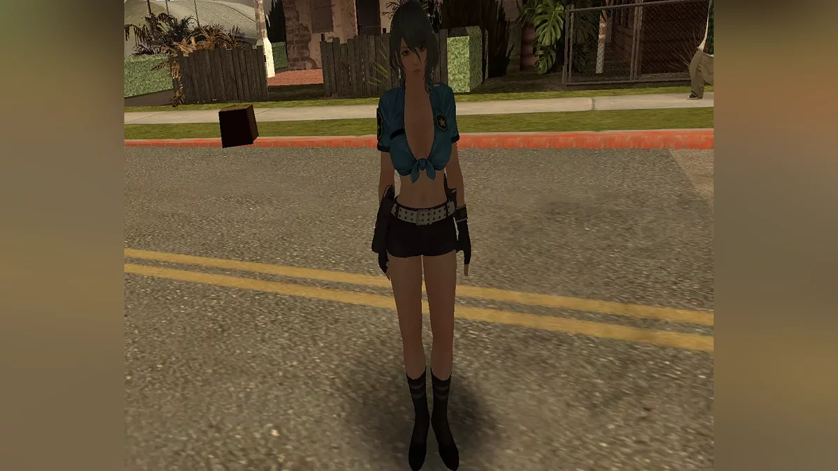 Tamaki police suit outfit / GTA San Andreas (iOS, Android)