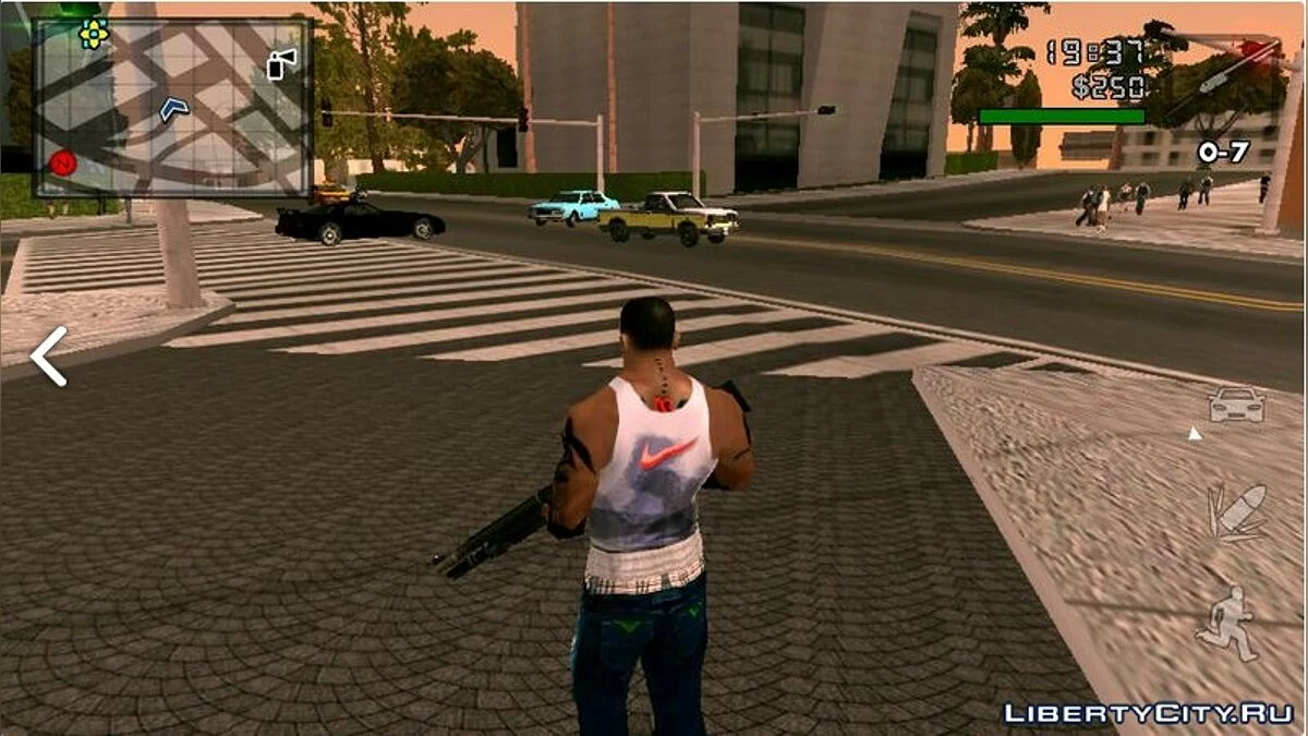 HD текстури доріг для GTA SA (Android) / GTA San Andreas (iOS, Android)