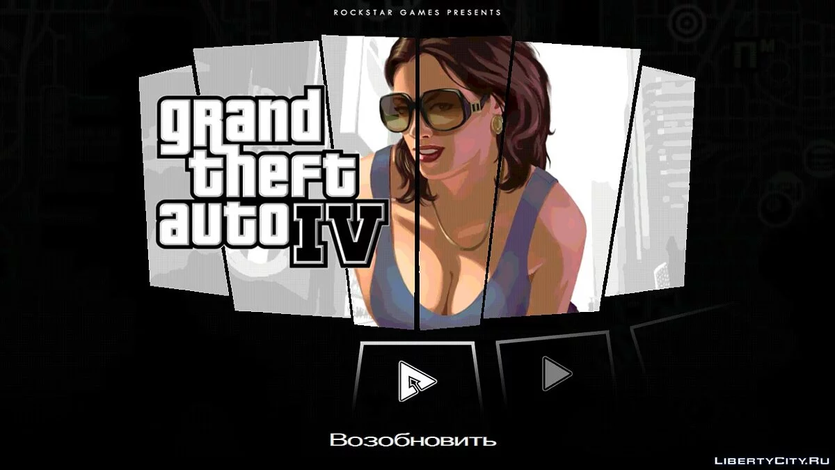 GTA IV Style Menu / GTA San Andreas (iOS, Android)