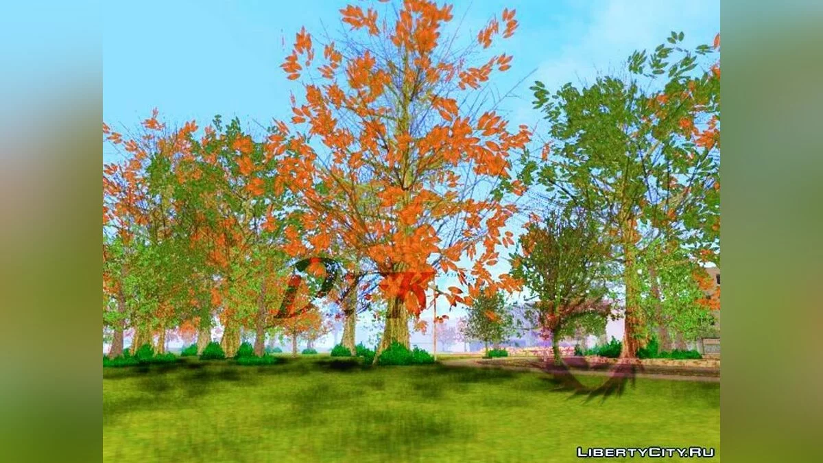 Ультра реалістична HD рослинність для Android / GTA San Andreas (iOS, Android)