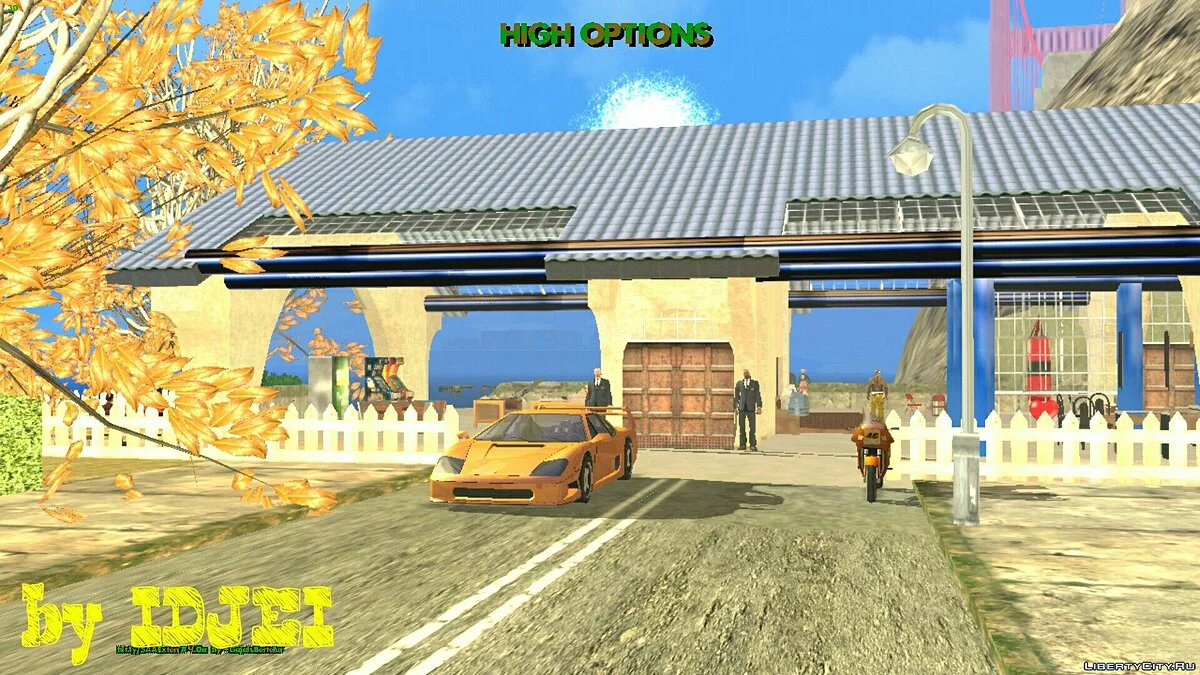Графічна модифікація - \"ВИСОКІ НАЛАШТУВАННЯ\" / GTA San Andreas (iOS, Android)