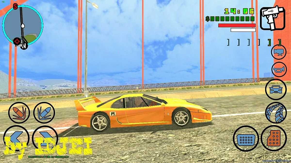Графічна модифікація - \"ВИСОКІ НАЛАШТУВАННЯ\" / GTA San Andreas (iOS, Android)