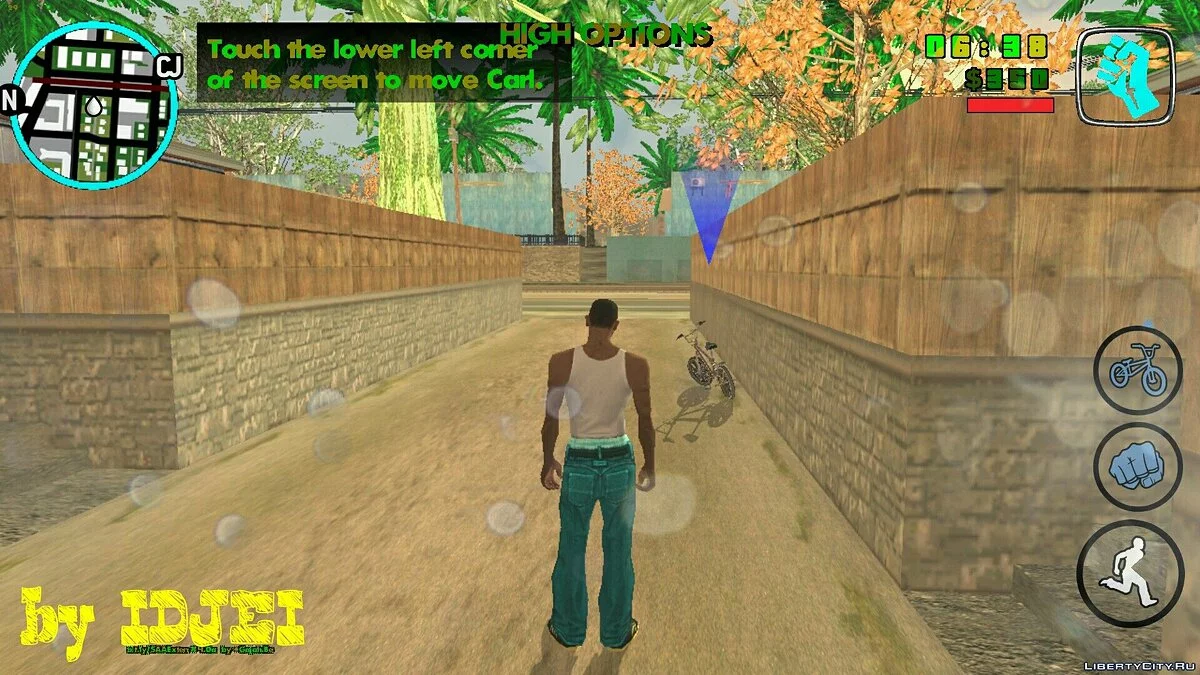 Графическая модификация - \&quot;HIGH OPTIONS\&quot; / GTA San Andreas (iOS, Android)