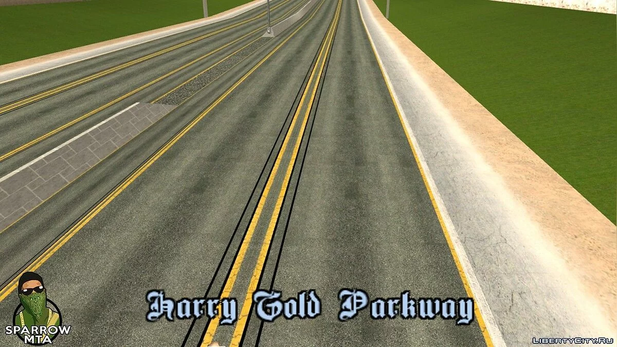 HD Texturen für Straßen / GTA San Andreas (iOS, Android)