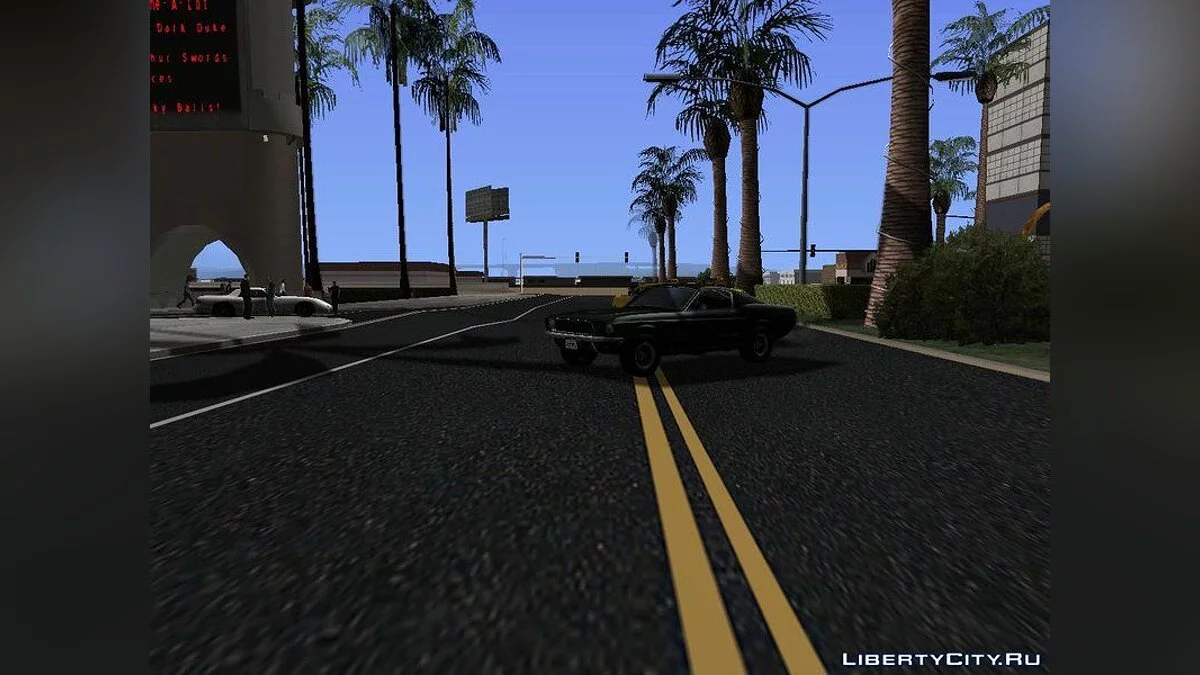 Нові дороги в Лас-Вентурас (V Styled) v1.0 - Нові дороги в Лас-Вентурас / GTA San Andreas (iOS, Android)