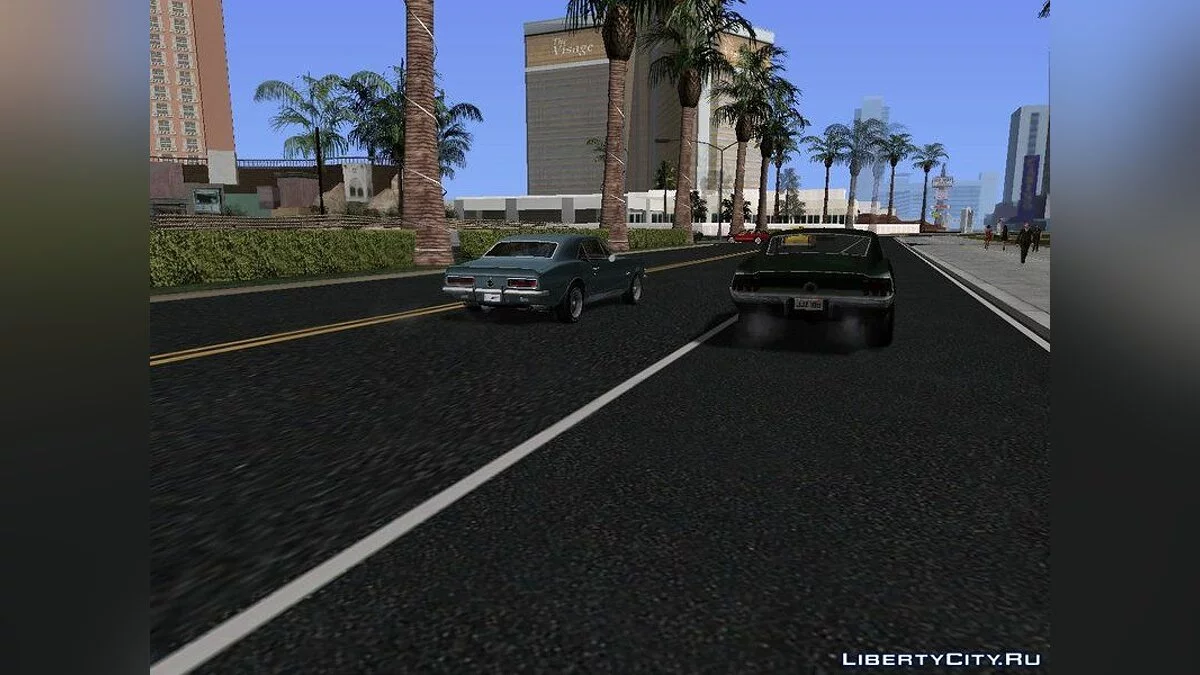 Нові дороги в Лас-Вентурас (V Styled) v1.0 - Нові дороги в Лас-Вентурас / GTA San Andreas (iOS, Android)