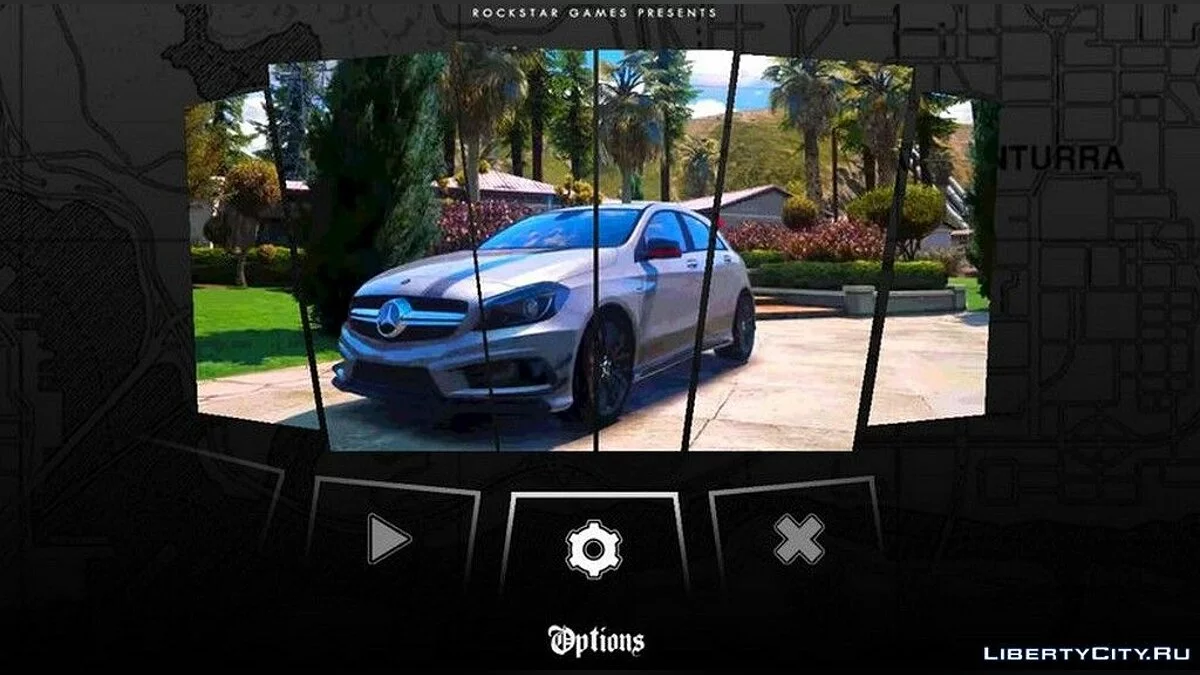 New HD Menu / GTA San Andreas (iOS, Android)