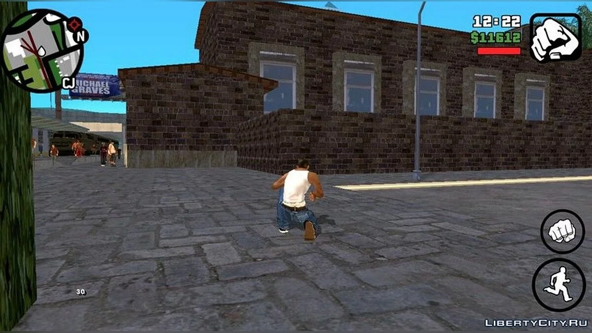 Resolução de texturas Ultra HD / GTA San Andreas (iOS, Android)