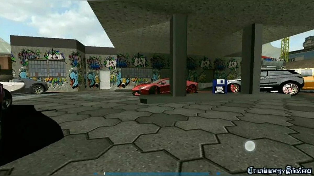 إعادة تلوين جراج منطقة دوهيرتي / GTA سان أندرياس (iOS، أندرويد)