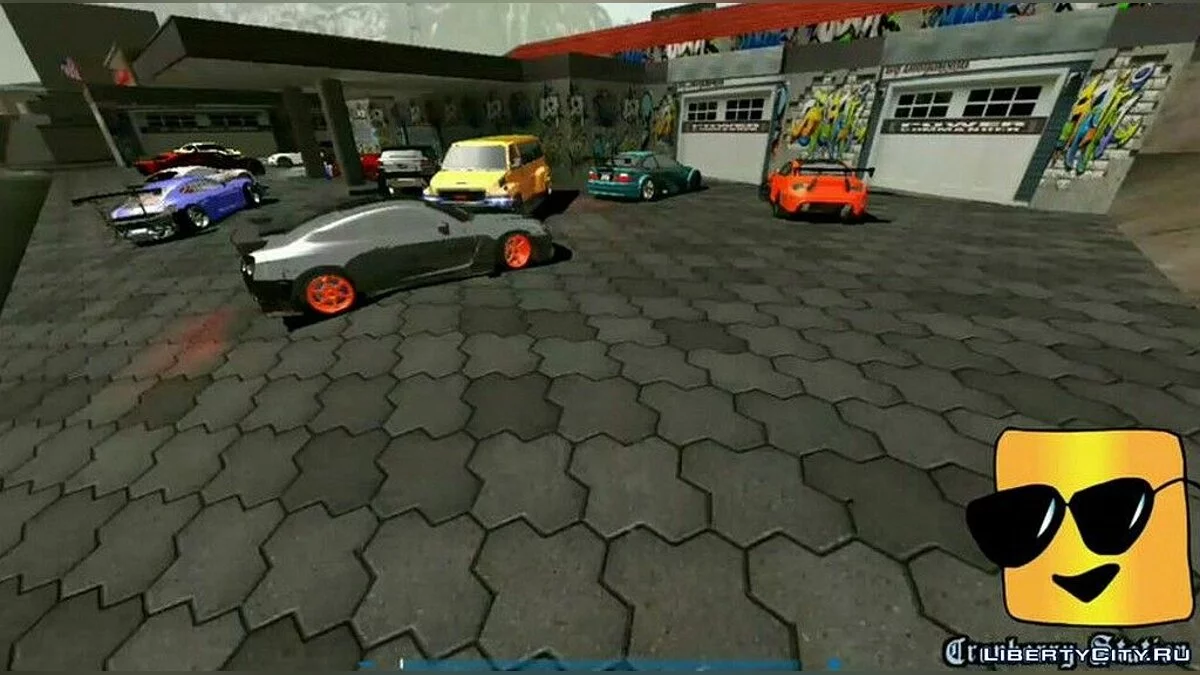 إعادة تلوين جراج منطقة دوهيرتي / GTA سان أندرياس (iOS، أندرويد)