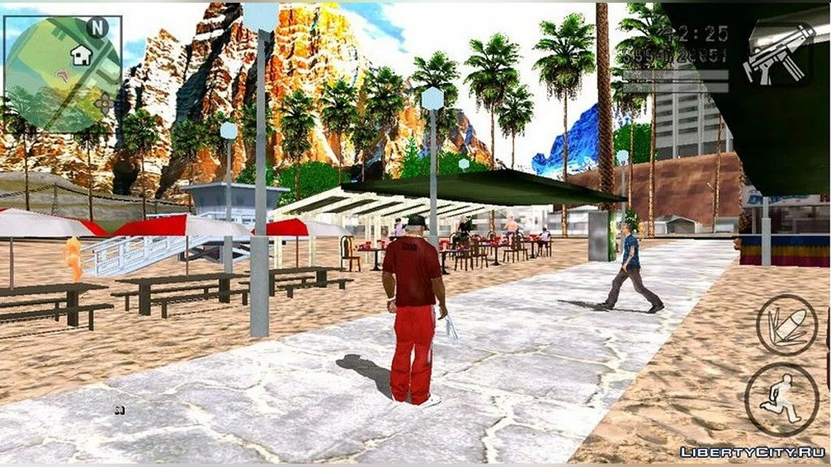HD-Texturen für Santa Maria und Verona Beach / GTA San Andreas (iOS, Android)
