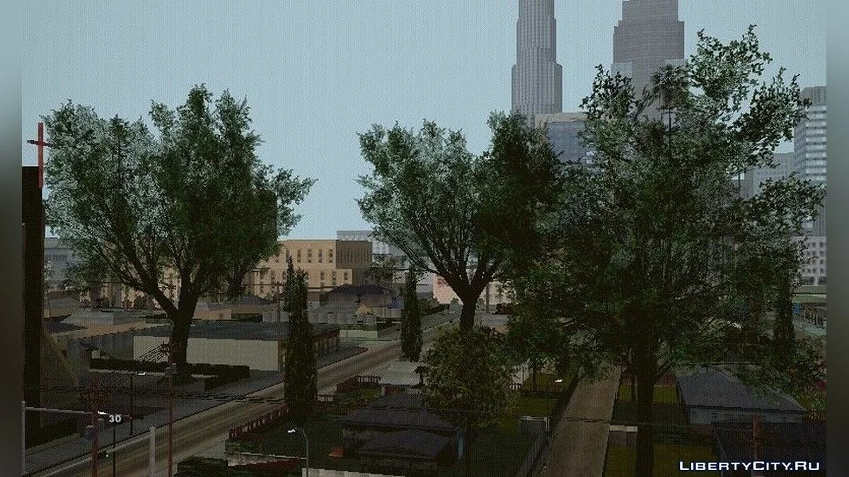 HD-Texturen für alle Bäume aus GTA 4 / GTA San Andreas (iOS, Android)