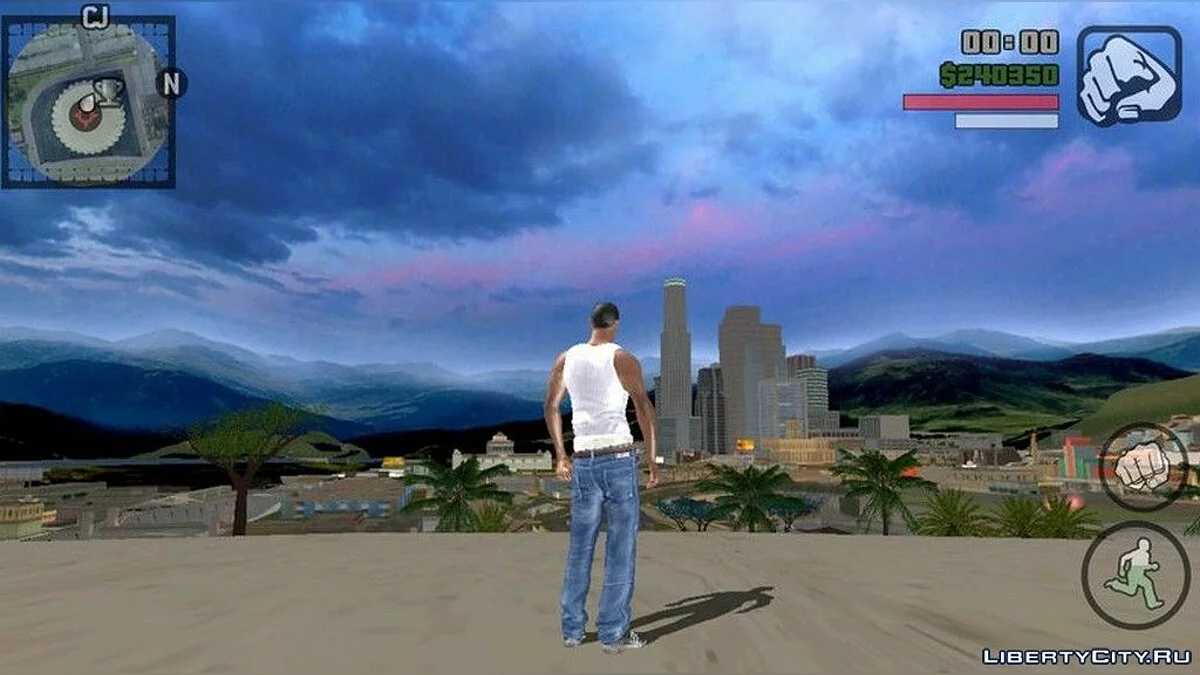 Небо в HD якості / GTA San Andreas (iOS, Android)