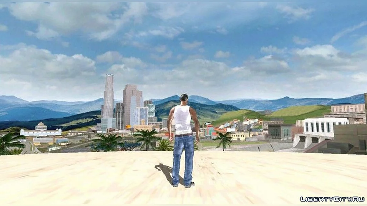 Небо в HD якості / GTA San Andreas (iOS, Android)
