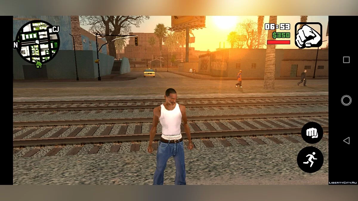 New GTA 5 Style Buttons / GTA San Andreas (iOS, Android)