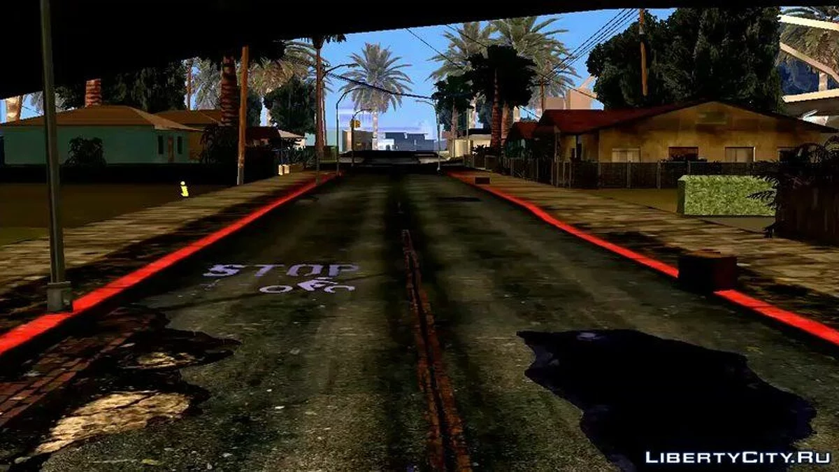 Estradas HD para Grove Street / GTA San Andreas (iOS, Android)