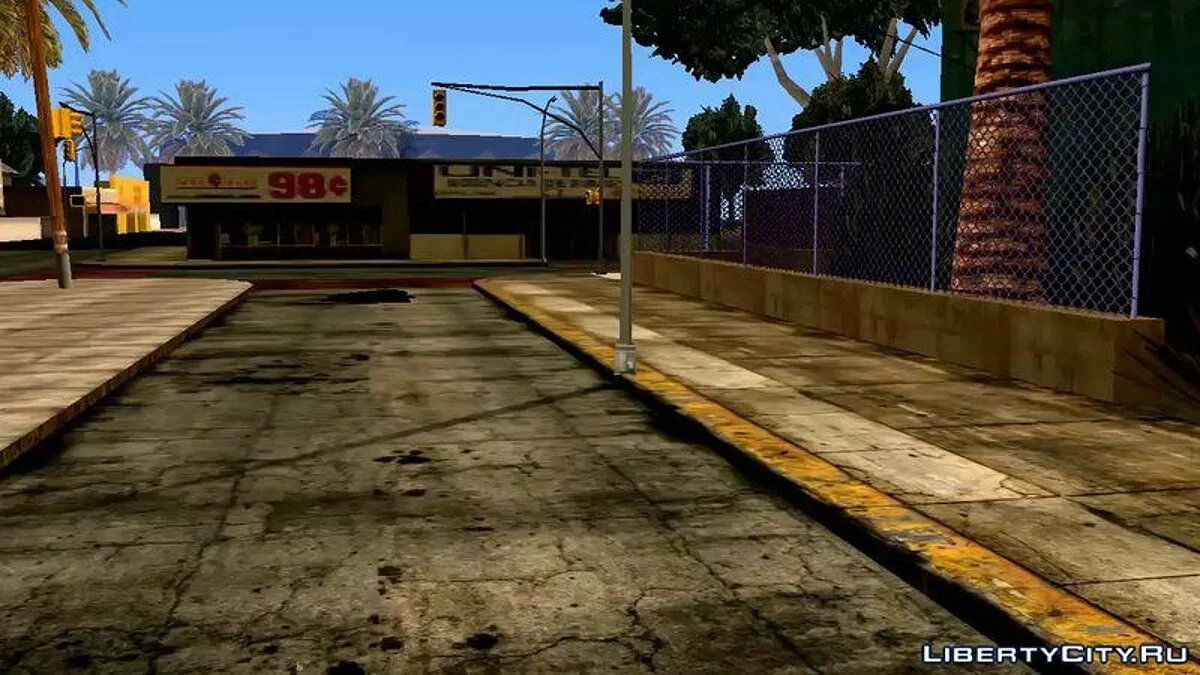 Estradas HD para Grove Street / GTA San Andreas (iOS, Android)