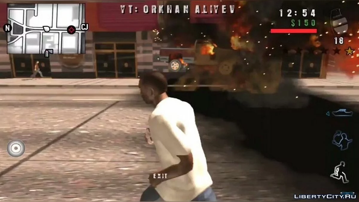 Verrückte Effekte / GTA San Andreas (iOS, Android)