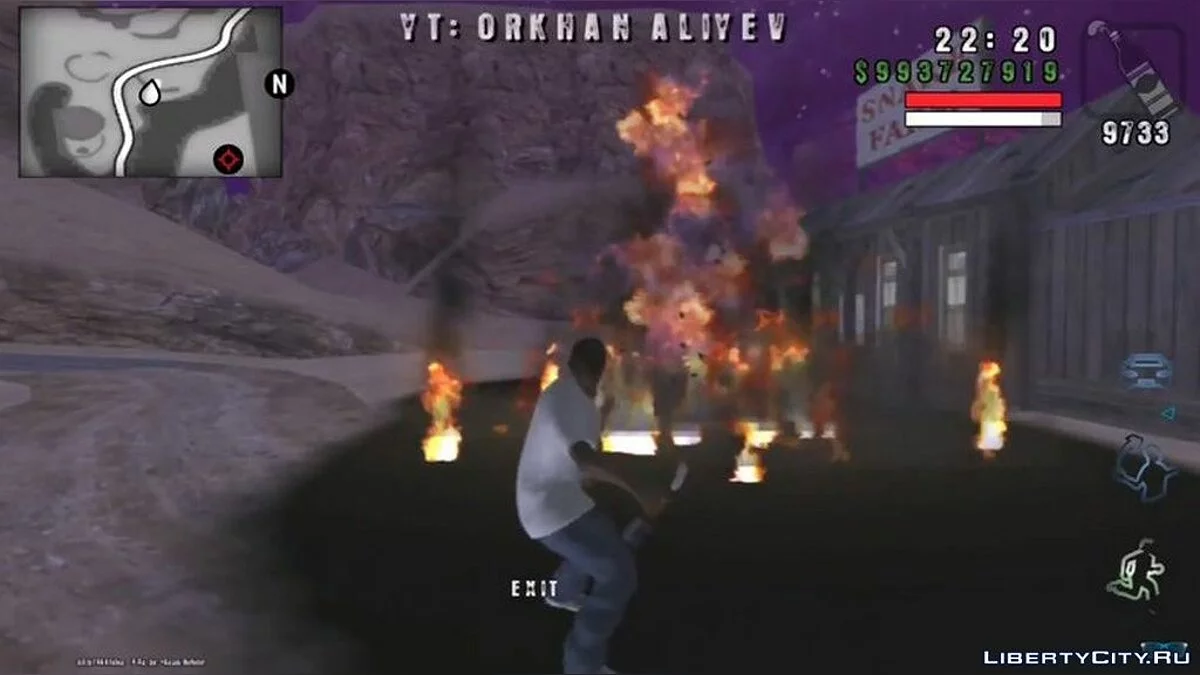 Verrückte Effekte / GTA San Andreas (iOS, Android)
