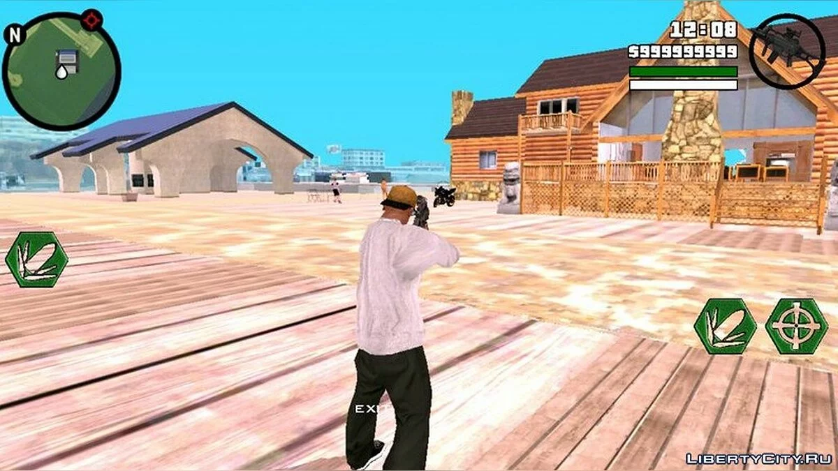 Neue sechseckige Tasten / GTA San Andreas (iOS, Android)