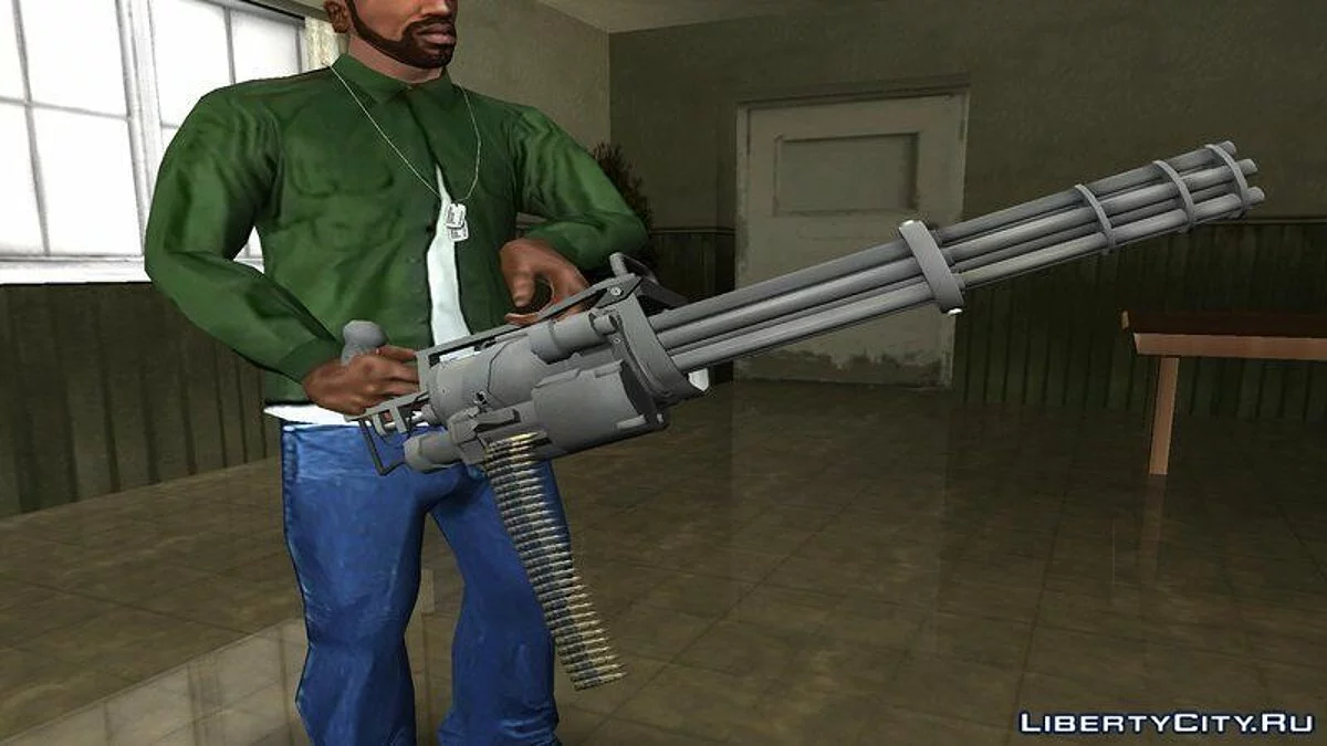 Versions HD des armes originales / GTA San Andreas (iOS, Android)