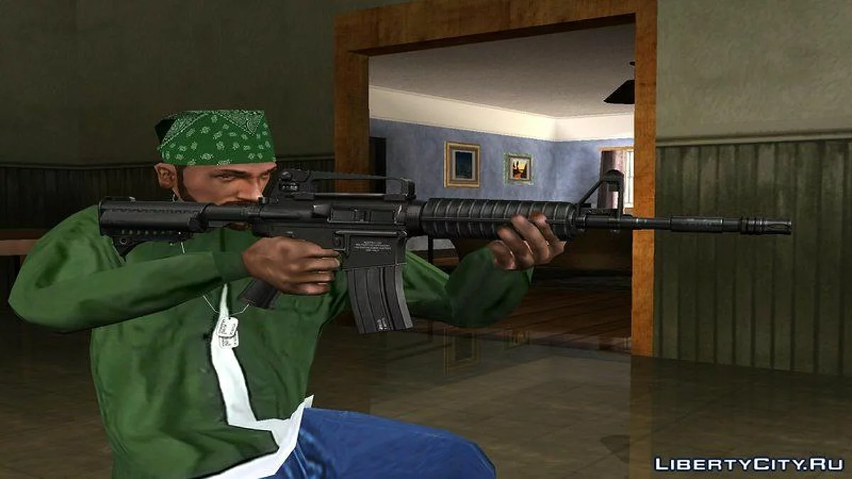 Versions HD des armes originales / GTA San Andreas (iOS, Android)