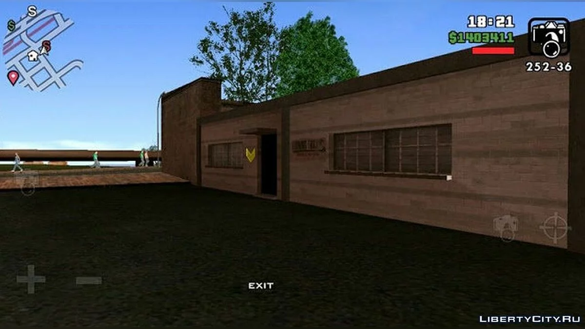 Tanda Masuk Gedung dari GTA 4 / GTA San Andreas (iOS, Android)