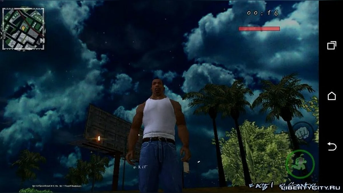 Langit Realistis / GTA San Andreas (iOS, Android)
