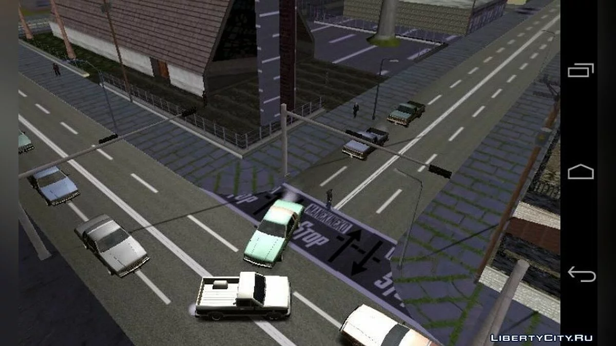 Neue Straßentexturen / GTA San Andreas (iOS, Android)