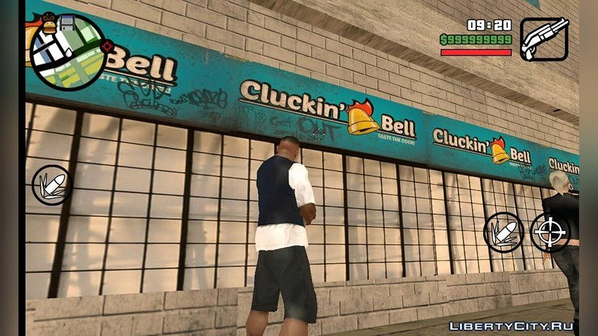 Nouveau Cluckin Bell dans le quartier