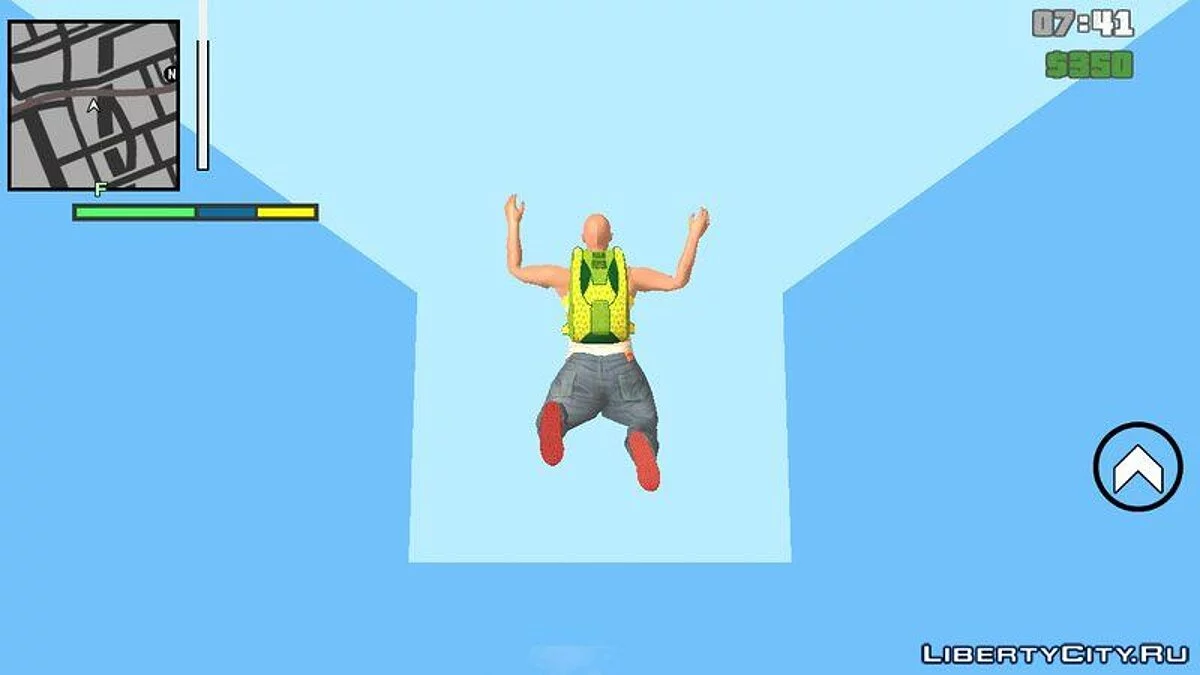 Mochila de Paraquedas Verde / GTA San Andreas (iOS, Android)