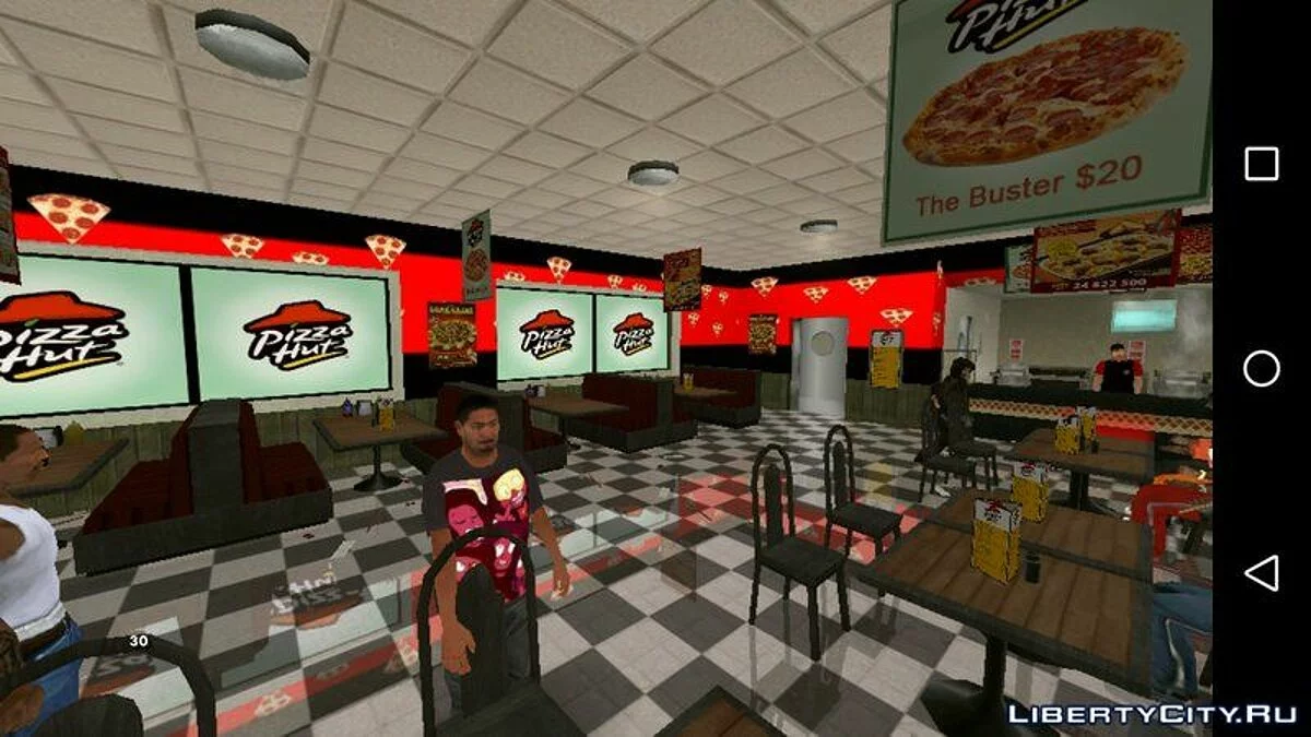 Nuevas texturas para interiores / GTA San Andreas (iOS, Android)