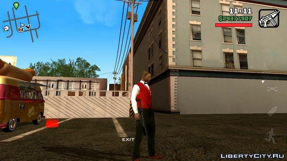 Прозрачный радар / GTA San Andreas (iOS, Android)