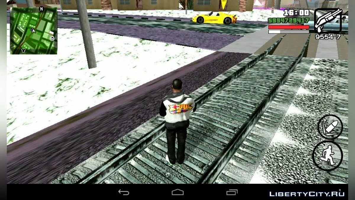 طرق وأرصفة ثلجية / GTA سان أندرياس (iOS، أندرويد)