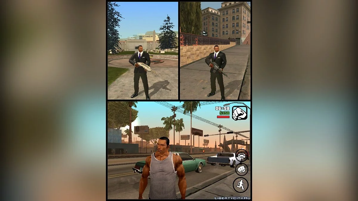 HD CJ / GTA San Andreas (iOS, Android)