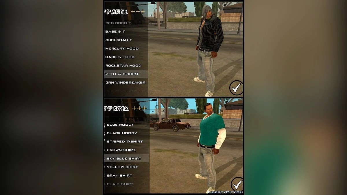 HD CJ / GTA San Andreas (iOS, Android)