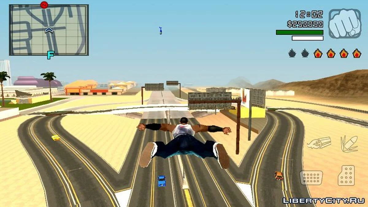 HD Road Textures / GTA San Andreas (iOS, Android)