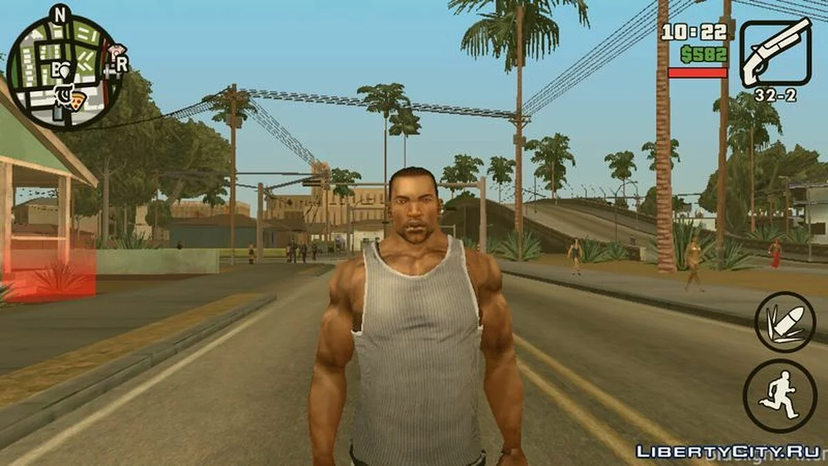 CJ in HD Quality / GTA San Andreas (iOS, Android)