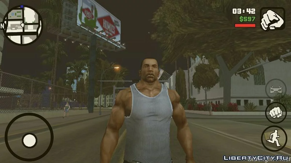CJ in HD Quality / GTA San Andreas (iOS, Android)