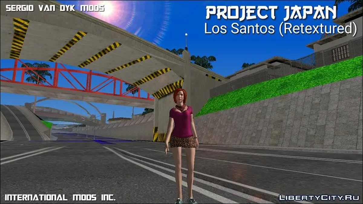 Проект Японія (ретекстур) / GTA San Andreas (iOS, Android)