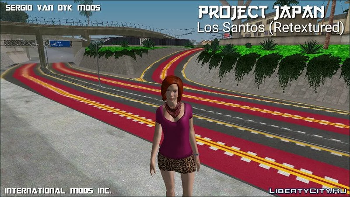 Проект Японія (ретекстур) / GTA San Andreas (iOS, Android)