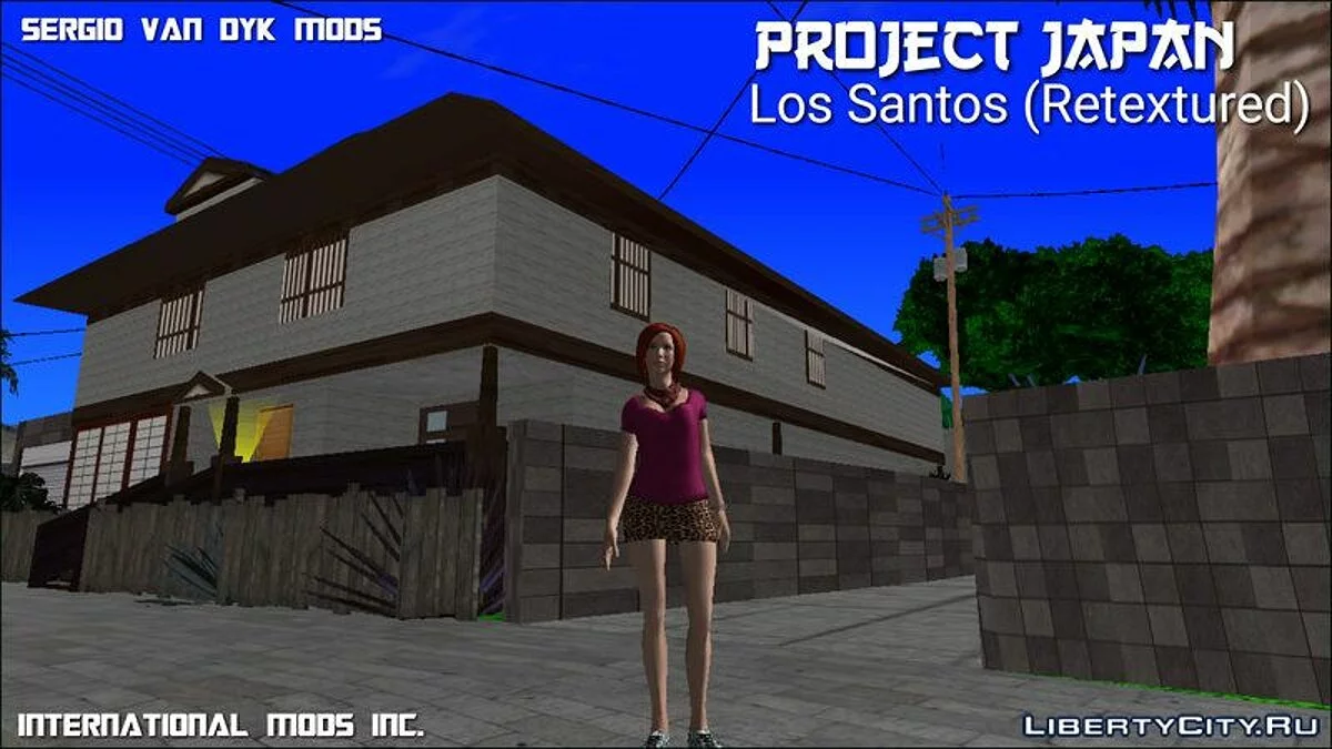 Проект Японія (ретекстур) / GTA San Andreas (iOS, Android)