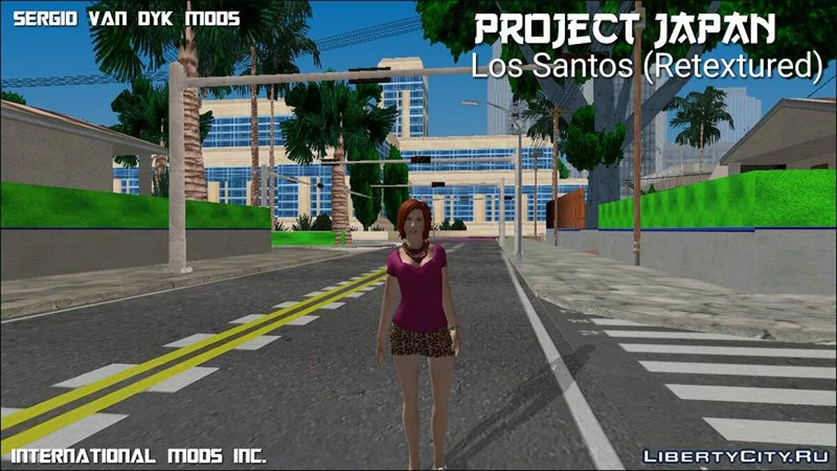 Проект Японія (ретекстур) / GTA San Andreas (iOS, Android)