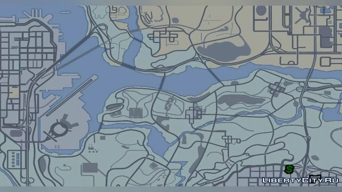 GTA V Style Map for Android / GTA San Andreas (iOS, Android)
