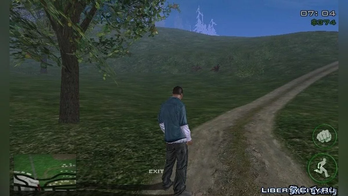 Нова та реалістична текстура трави / GTA San Andreas (iOS, Android)