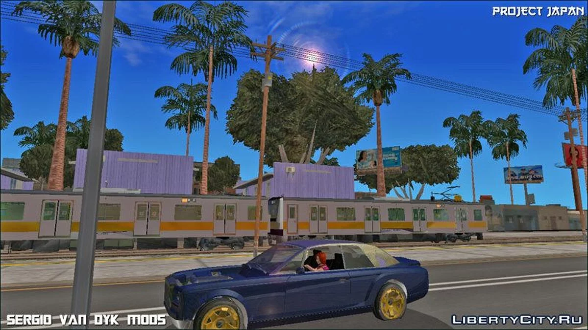 Project Japan V2.0 - Офіційний ретекстур / GTA San Andreas (iOS, Android)